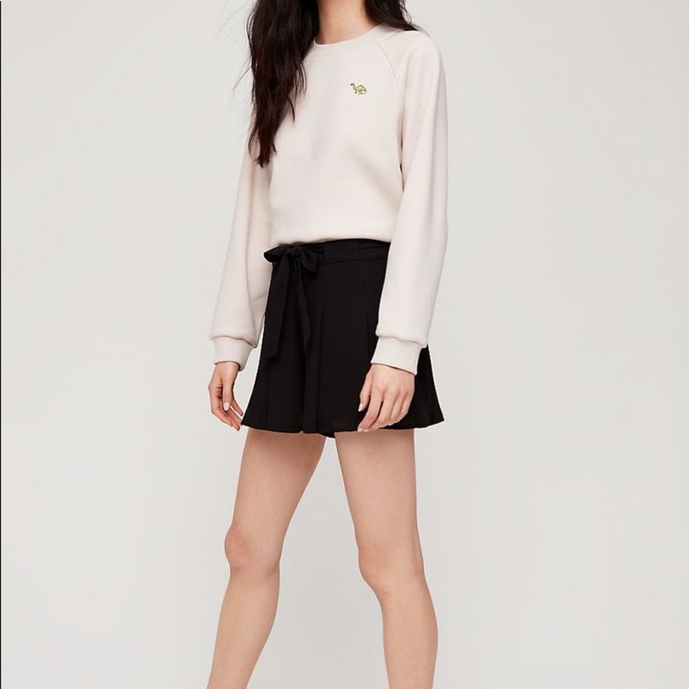 ARITZIA Sunday Best Westley Skort in Black